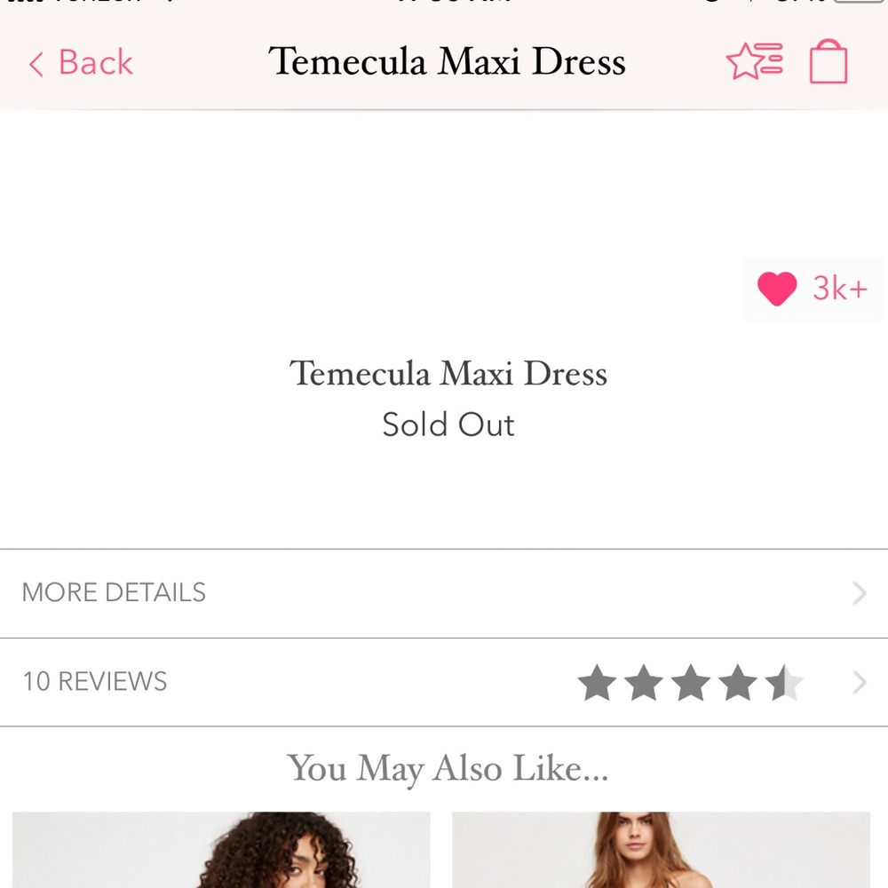For Love and Lemons BLACK Temecula Maxi Dress - Picture 8 of 8